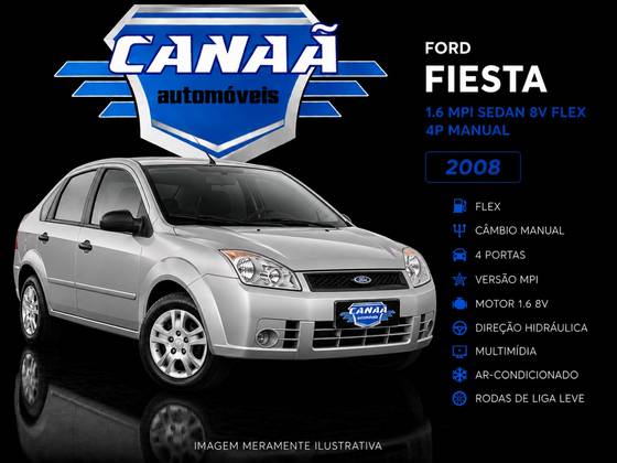 FORD FIESTA 1.6 MPI SEDAN 8V FLEX 4P MANUAL FORD FIESTA 1.6 MPI SEDAN 8V FLEX 4P MANUAL